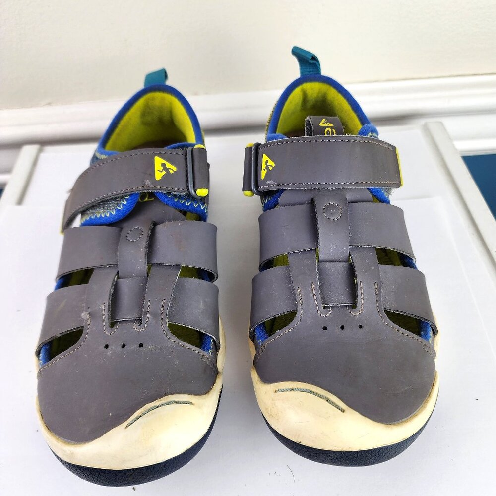 Plae Kids SAM Gray Fisherman Shoes Size 1
